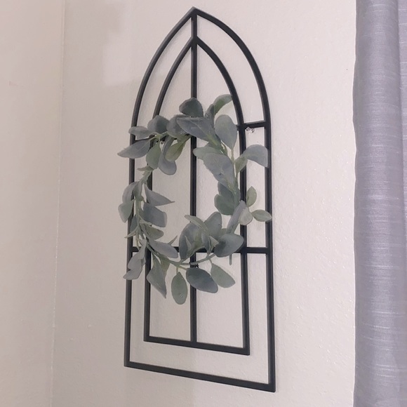 Hobby Lobby Wall Decor Cathedral With Self Made Wreath Poshmark